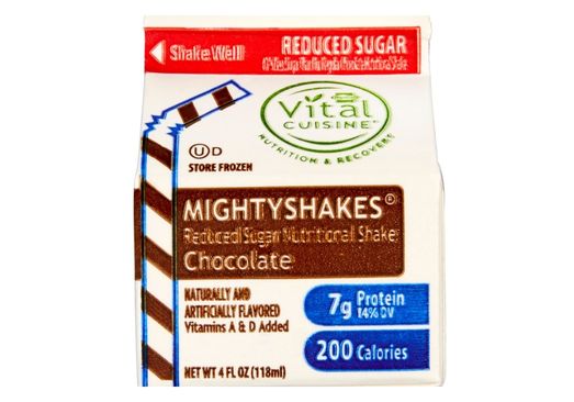 Mighty Shakes Chocolate -4 oz (Reduced Sugar)